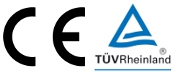CE und TUV Rheinland